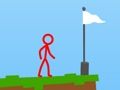 Игра Stickman паркур занаят  онлайн