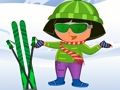 Игра Дора Ски Облечи  онлайн