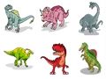 Игра Карти с динозаври  онлайн