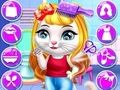 Игра Фризьорски салон Chic Baby Kitty  онлайн