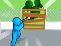Игра Битка за оцелели зомбита  онлайн