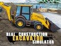 Игра Истински строителен симулатор на багер  онлайн