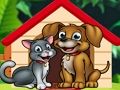 Игра Прекрасно бягство с домашни любимци  онлайн
