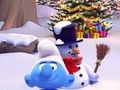 Игра Смърфи Снежни топки  онлайн