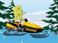 Игра Spongebob Snowmobile  онлайн