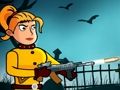 Игра Zombie Ricochet жени ловец онлайн