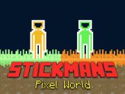 Игра Светът на пикселите на Stickmans  онлайн