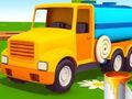 Игра Книжка за оцветяване: Воден камион  онлайн