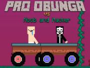 Игра Pro Obunga срещу Noob и Hacker  онлайн