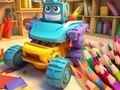 Игра Книжка за оцветяване: Трансформиращ се автомобилен робот  онлайн