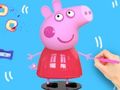 Игра Книжка за оцветяване: Прасе Пепа  онлайн