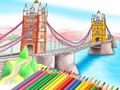 Игра Книжка за оцветяване: Лондонски мост  онлайн