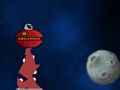 Игра 2D избягване на астероид  онлайн