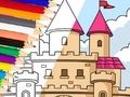 Игра Книжка за оцветяване: Замък  онлайн