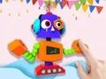 Игра Книжка за оцветяване: робот  онлайн