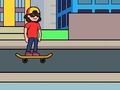 Игра Скейтборд Wheelie  онлайн