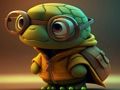 Игра Пъзел костенурка  онлайн