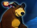 Игра Маша и Мечока Скрити звезди  онлайн