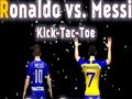 Игра Меси срещу Роналдо Kick Tac Toe  онлайн