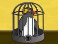 Игра Бягство на изправен гребенест пингвин  онлайн