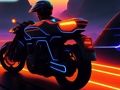 Игра Състезания с мотоциклети в космоса  онлайн