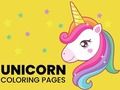 Игра Страници за оцветяване на еднорог  онлайн