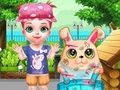 Игра Моето малко зайче грижа онлайн