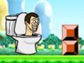 Игра Тоалетна Skibidi срещу Wario  онлайн