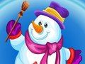 Игра Облечи снежен човек  онлайн