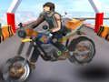 Игра Mega Ramp Stunt Moto игра  онлайн