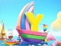 Игра Книжка за оцветяване: буква Y  онлайн