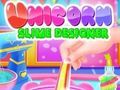 Игра Дизайнер на слуз от еднорог  онлайн