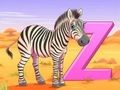 Игра Книжка за оцветяване: Буква Z  онлайн