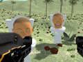 Игра Стрелба Оцеляване Skibidi Тоалетна  онлайн