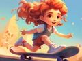 Игра Книжка за оцветяване: Каране на скейтборд  онлайн