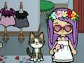 Игра Облечи фен на Toca Boca  онлайн