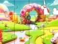 Игра Пъзел: Свят на бонбони  онлайн