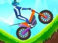 Игра Изкачване на хълм на мотоциклет  онлайн