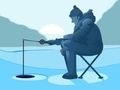 Игра Риболов на лед  онлайн