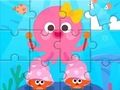 Игра Пъзел: Сладък октопод  онлайн