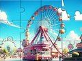 Игра Пъзел: Увеселителен парк  онлайн