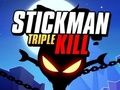 Игра Тройно убийство на Stickman  онлайн