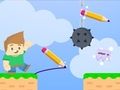 Игра Приключенията на Томас: Нарисувай и изтрий  онлайн