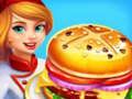 Игра Лудост за готвене на бургер  онлайн