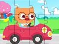 Игра Пъзел: Шофиране на кола  онлайн