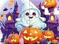 Игра Пъзел: Сладък призрак за Хелоуин  онлайн