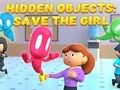 Игра Скрити предмети: Спаси момичето  онлайн