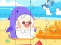 Игра Пъзел: Забавен плаж  онлайн