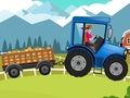 Игра Доставка с трактор онлайн Игра Доставка с трактор онлайн