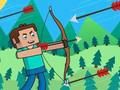 Игра Noob Archer Monster Attack онлайн